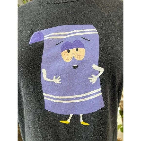 2015 HUF SOUTH PARK TOWELIE T SHIRT VINTAGE RARE Sz L